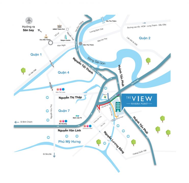 Vị trí Riviera Point Quận 7